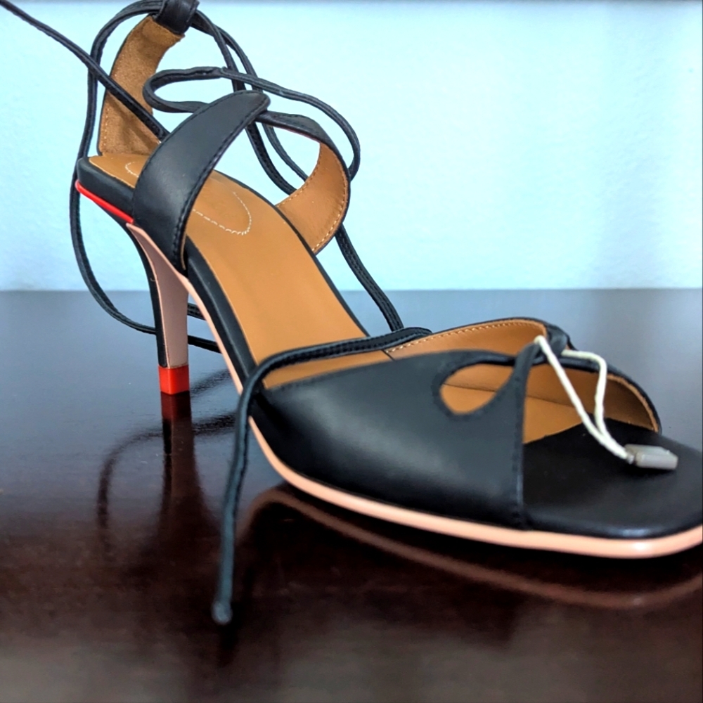 See by Chloe ankle lace sandals NWT size 7
